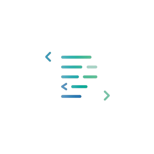 Arrow icons in blue and green on a white background